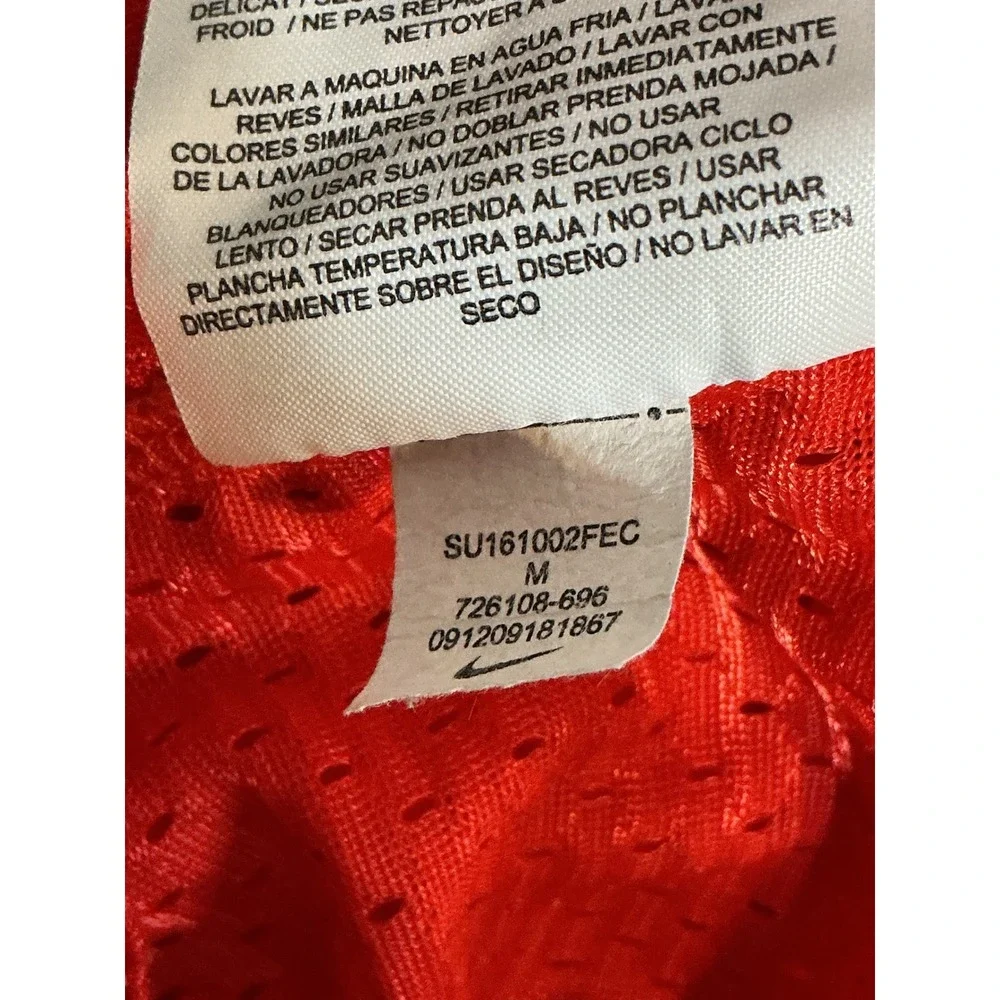 Nike Sportswear Womens Mesh Tank Top Red Just Do It Racerback Gym Streetwear